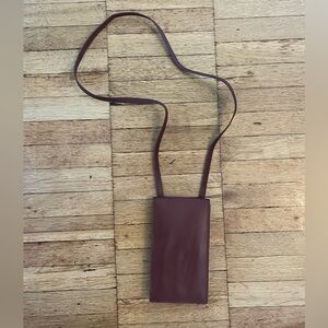 Rachel Comey Deep Red Crossbody Bag